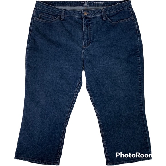 Riders by Lee Pants - Riders by Lee Denim Midrise Capri